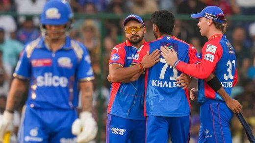 Delhi Capitals Vs Mumbai Indians Timeline
