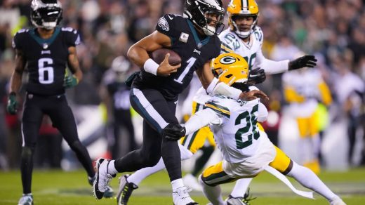 Green Bay Packers Vs Philadelphia Eagles Match Player Stats