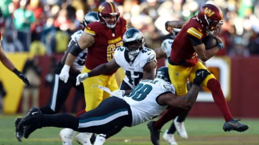 Washington Commanders Vs Philadelphia Eagles Match Player Stats